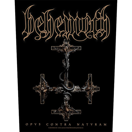 Back Patch - Behemoth - Opvs Contra Natvram