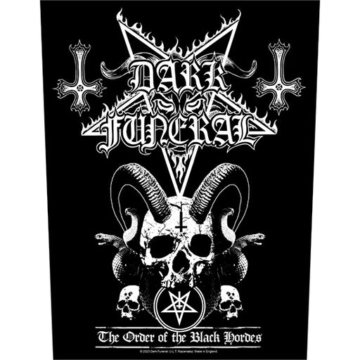 Back Patch - Dark Funeral - The Order of the Black Hordes