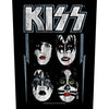 Back Patch - KISS - Faces