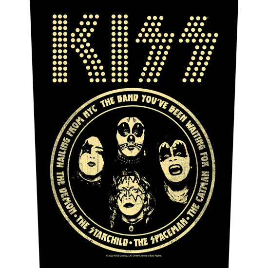 Back Patch - KISS - Hailing from NYC