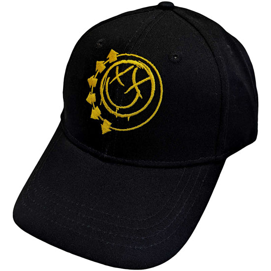 Baseball Hat - Blink 182 - Yellow Six Arrow Smile - Front