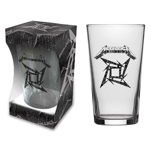 Beer Glass - Metallica - Black Album