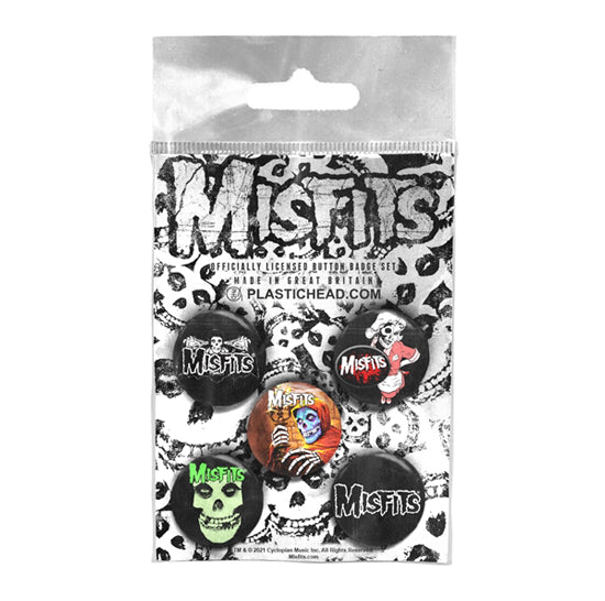 Button Badge Set - Misfits