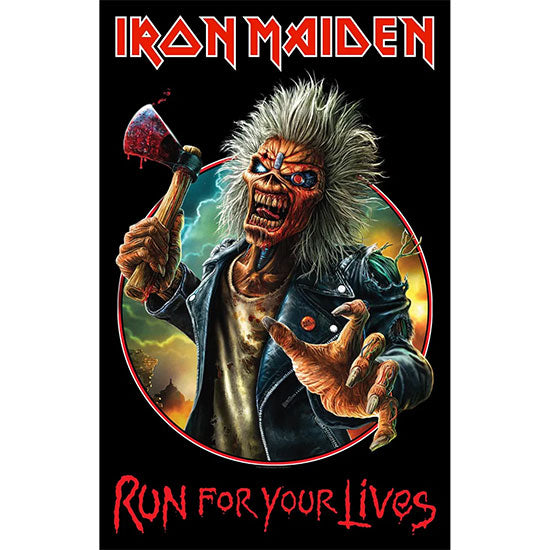 Deluxe Flag - Iron Maiden - Run For Your Lives