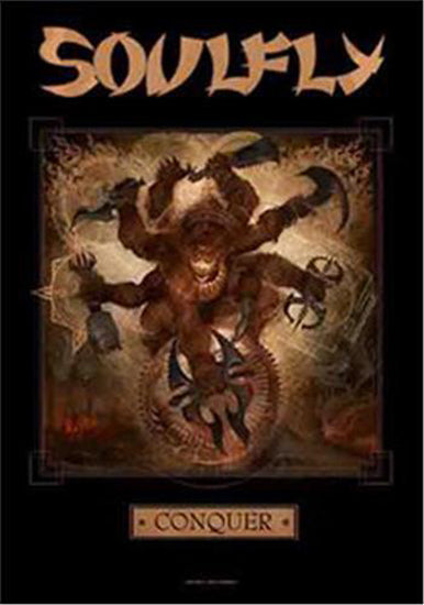 Flag - Soulfly - Conquer