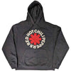 Hoodie - Red Hot Chili Peppers - Classic Asterisk - Pullover - Charcoal Grey