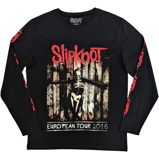 Long Sleeves - Slipknot - Skeleton Flag - Front