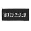 Patch - Burzum - White Logo