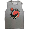 Tank Top - Gojira - Whale - Grey