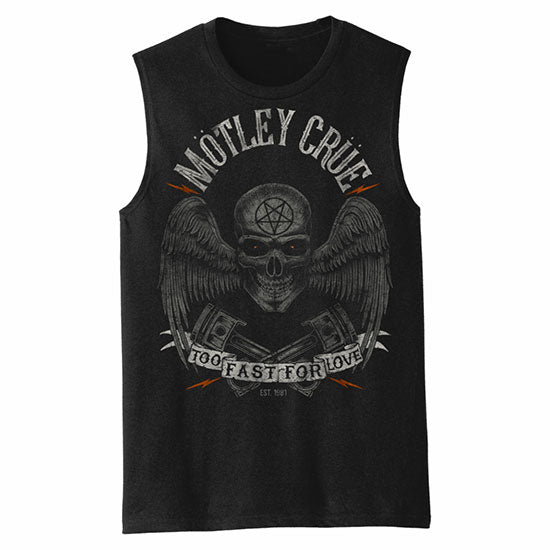 Tank Top - Motley Crue - Too Fast For Love - Skully