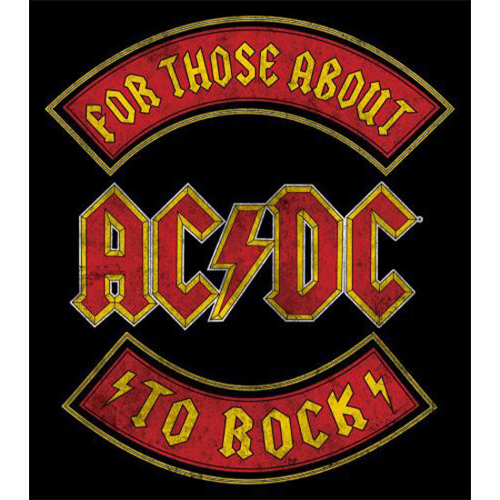 T-Shirt - ACDC - About To Rock - Kids - Image