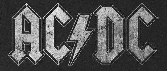 T-Shirt - AC/DC - Vintage Logo - Image