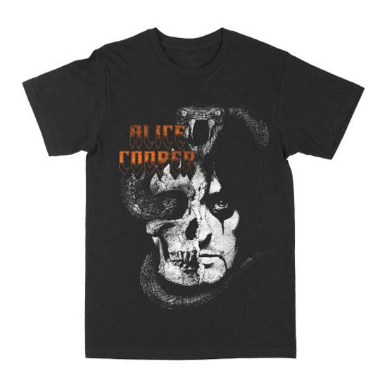 T-Shirt - Alice Cooper - Snake Skull