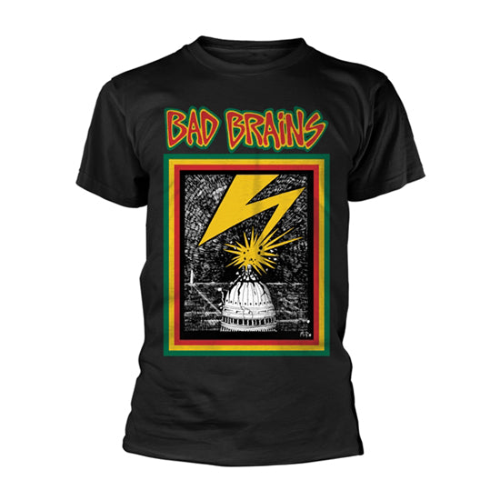 T-Shirt – Bad Brains – Capitol on Black