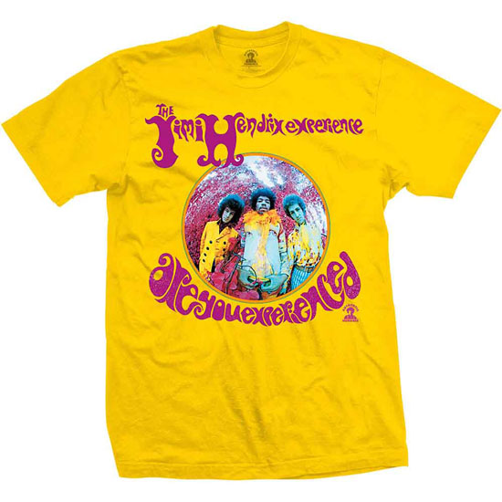 T-Shirt - Jimi Hendrix - Are You Experienced - Yellow