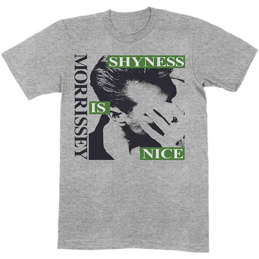 T-Shirt - Morrissey - Shyness Is Nice - Grey