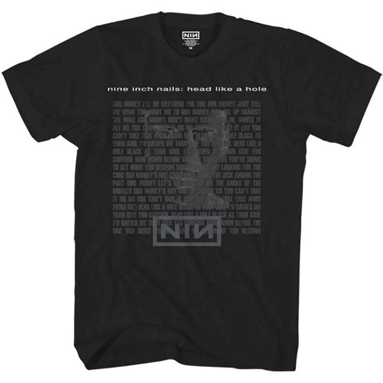 T-Shirt - Nine Inch Nails - Head Like a Hole