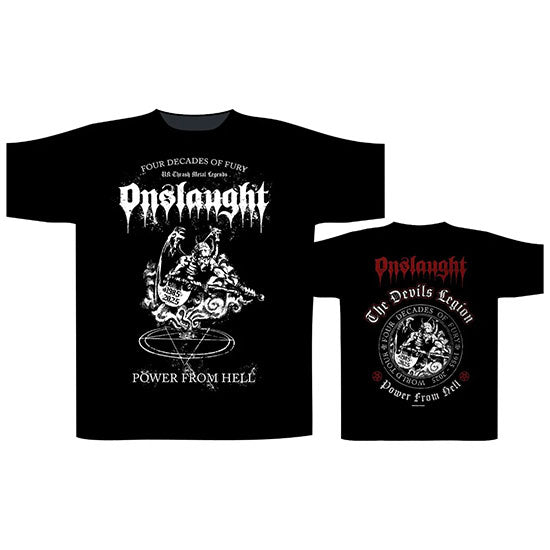 T-Shirt - Onslaught - Power From Hell