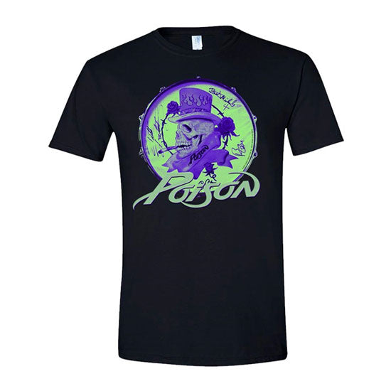 T-Shirt - Poison - Smoking Skull