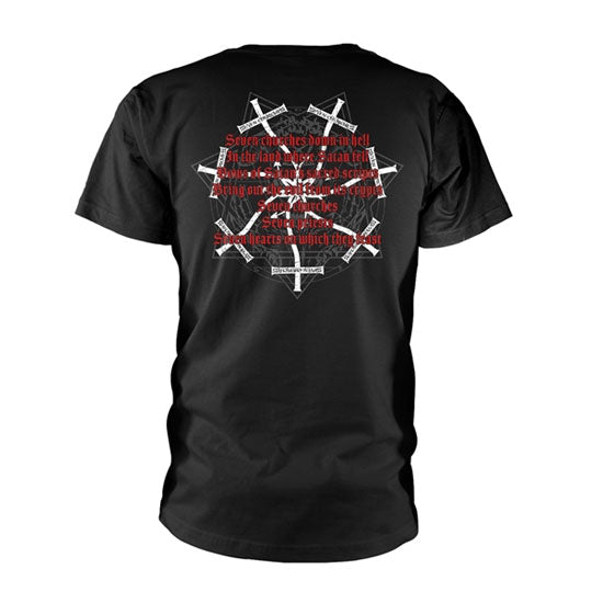 T-Shirt - Possessed - Seven Churches - Back