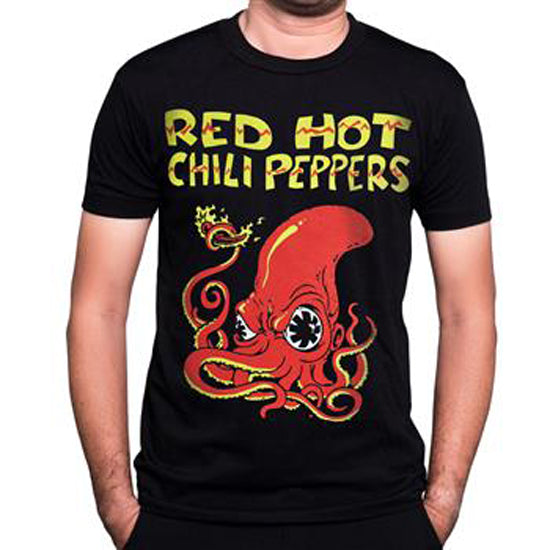 T-Shirt - Red Hot Chili Peppers - Fire Squid
