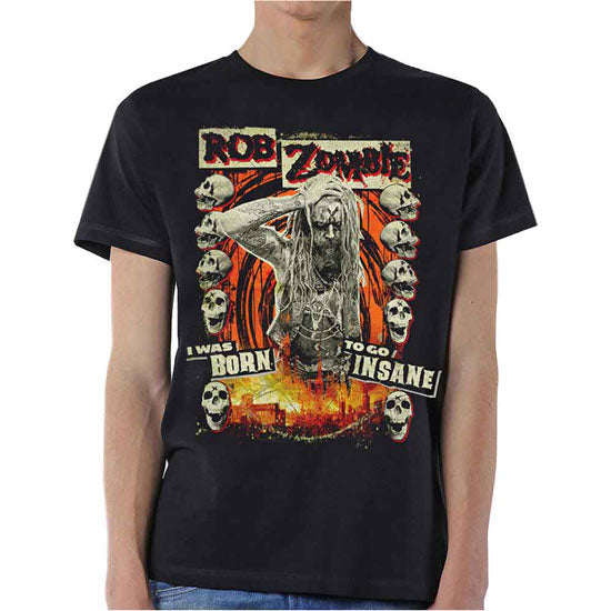 T-Shirts - Rob Zombie - Born To Go Insane