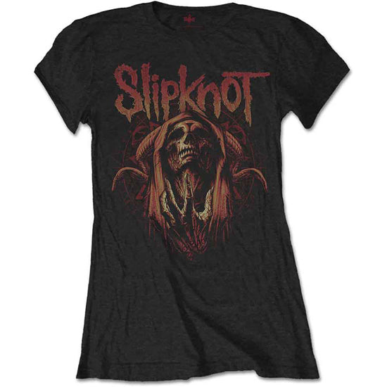 T-Shirt - Slipknot - Evil Witch With Back Print - Lady - Front