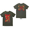 T-Shirt - Slipknot - Zombie - Dark Green