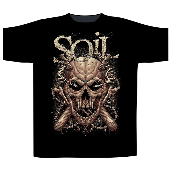 T-Shirt - SOiL - Strike Skull