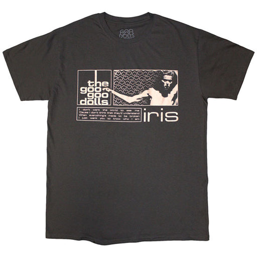 T-Shirt - The Goo Goo Dolls - Iris - Charcoal Grey
