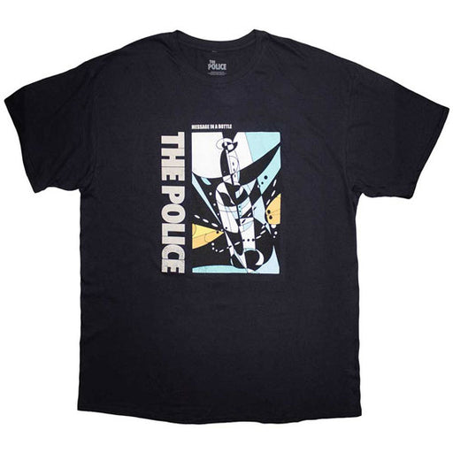 T-Shirt - Police (the) - Message in a Bottle - Navy