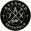 Back Patch - Avenged Sevenfold - A7X - Round