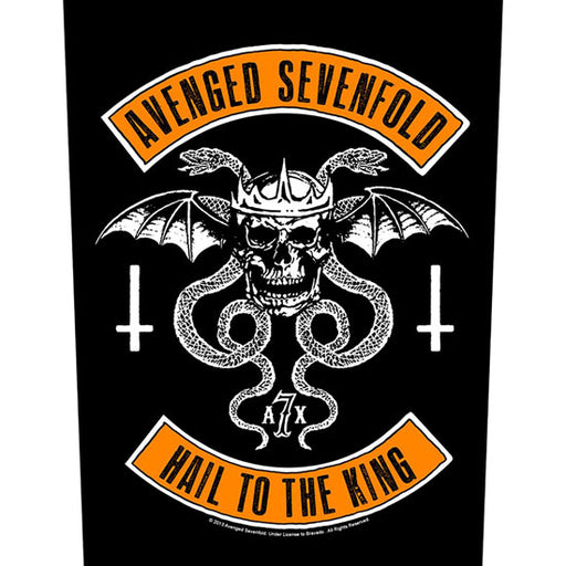 Back Patch - Avenged Sevenfold - Biker