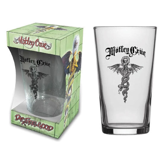 Beer Glass - Motley Crue - Dr Feelgood