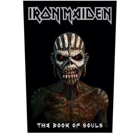 Back Patch - Iron Maiden - Book Of Souls-Metalomania