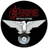 Back Patch - Saxon - Wheels of Steel-Metalomania
