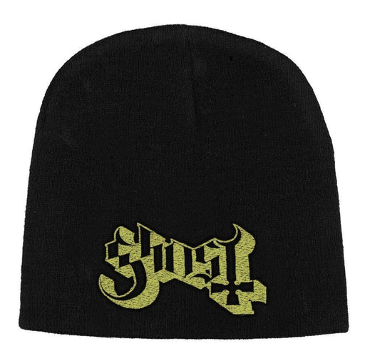 Beanie - Ghost - Logo Gold-Metalomania