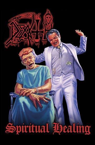 Deluxe Flag - Death - Spiritual Healing-Metalomania