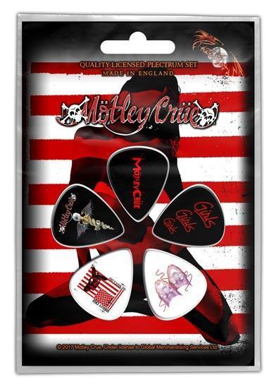 Guitar Picks - Motley Crue - Red, White & Crue-Metalomania