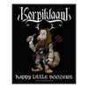 Patch - Korpiklaani - Happy Little Boozers-Metalomania