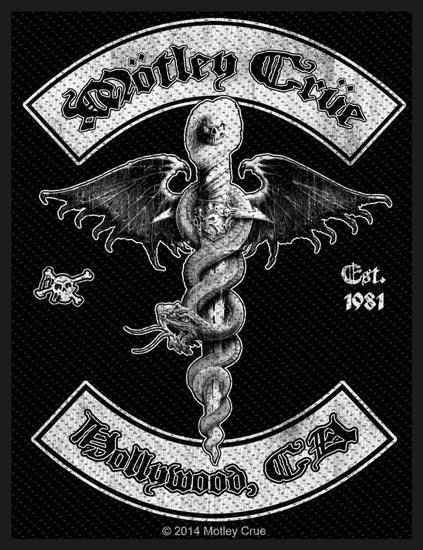 Patch - Motley Crue - Hollywood-Metalomania
