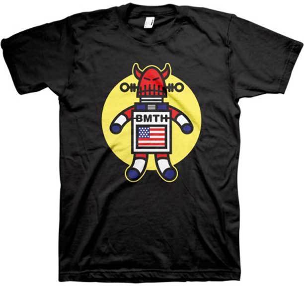 T-Shirt - Bring Me The Horizon - Evil Robot-Metalomania