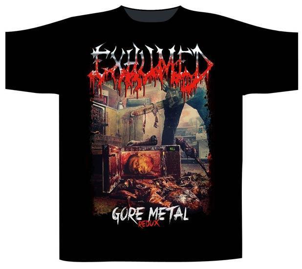 T-Shirt - Exhumed - Gore Metal Redux-Metalomania