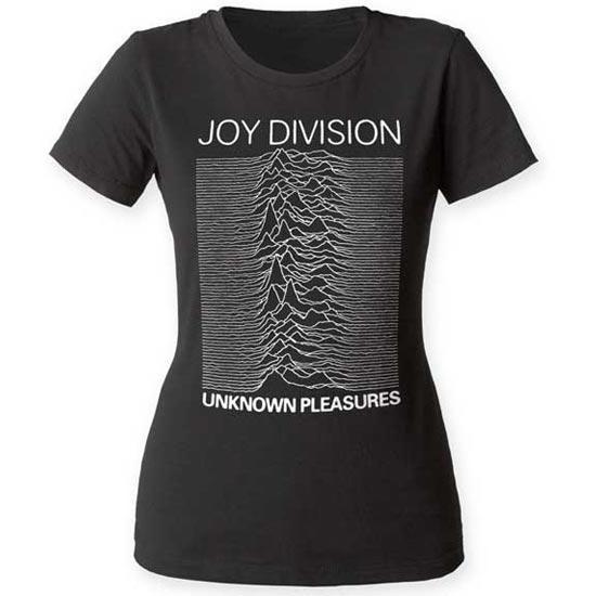 T-Shirt - Joy Division - Unknown Pleasures - Lady -Metalomania