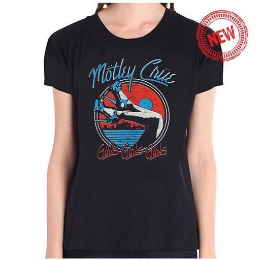 T-Shirt - Motley Crue - Heels V3 - Lady-Metalomania