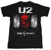 T-Shirt - U2 - Songs of Innocence - Red Shade-Metalomania