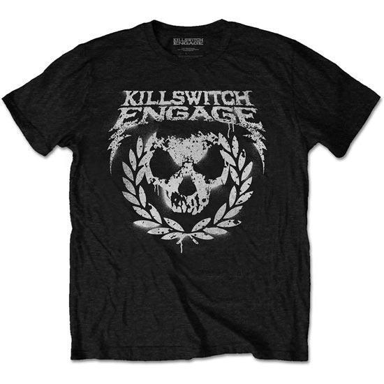 T-Shirt - Killswitch Engage - Skull Spraypaint-Metalomania