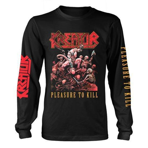 Long Sleeve Shirt - Kreator - Pleasure to Kill-Metalomania