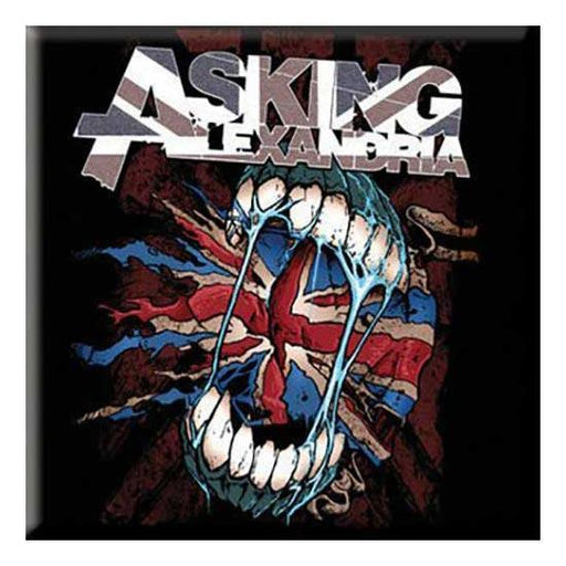 Fridge Magnet - Asking Alexandria - Flag Eater-Metalomania