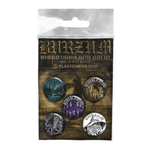 Button Badge Set - Burzum - Set 3